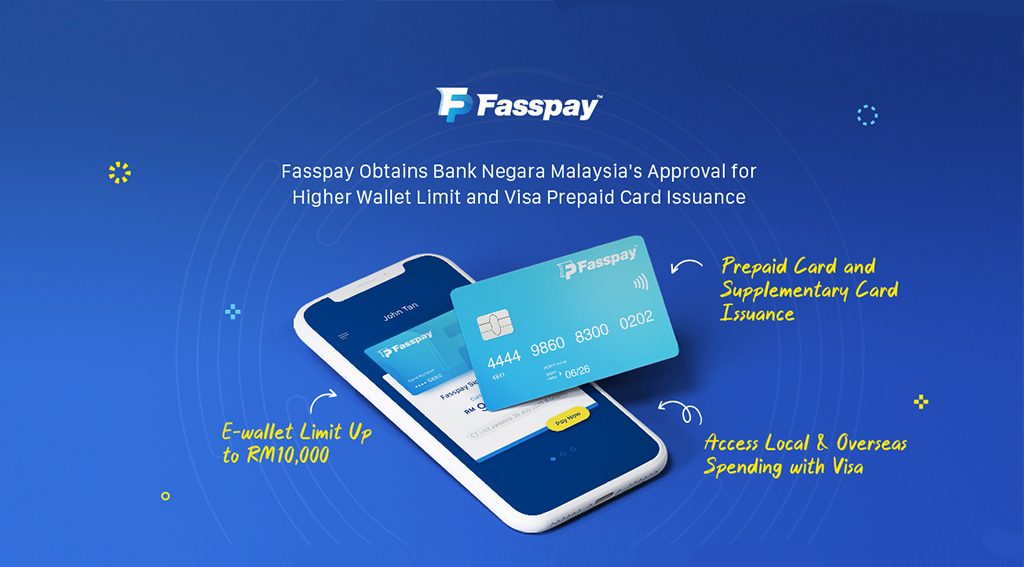 Fasspay Obtains Bank Negara Malaysia’s Approval to Support New Features on its White-Label E-wallet Service