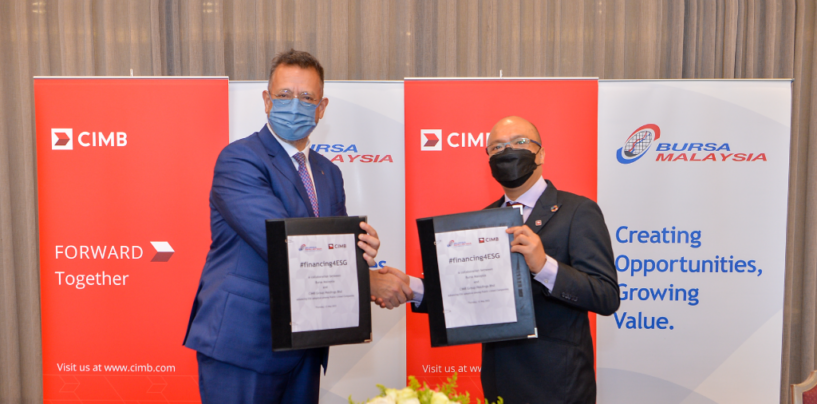 Bursa Partners CIMB to Boost ESG Adoption Among Malaysian Listed Companies