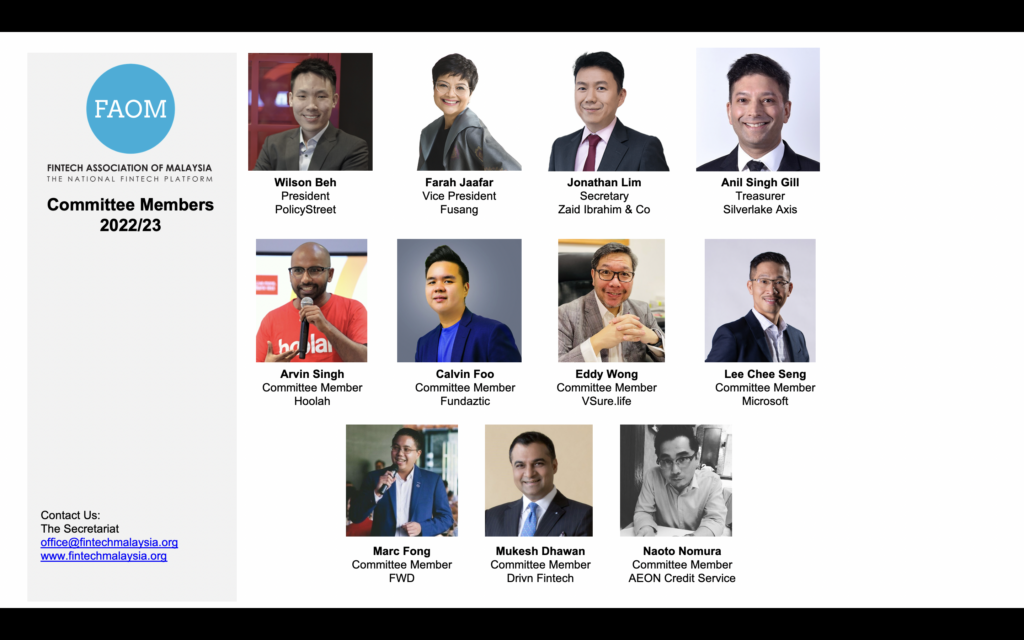 Wilson Beh Fintech Association of Malaysia Names Policystreet Co-founder as New ...