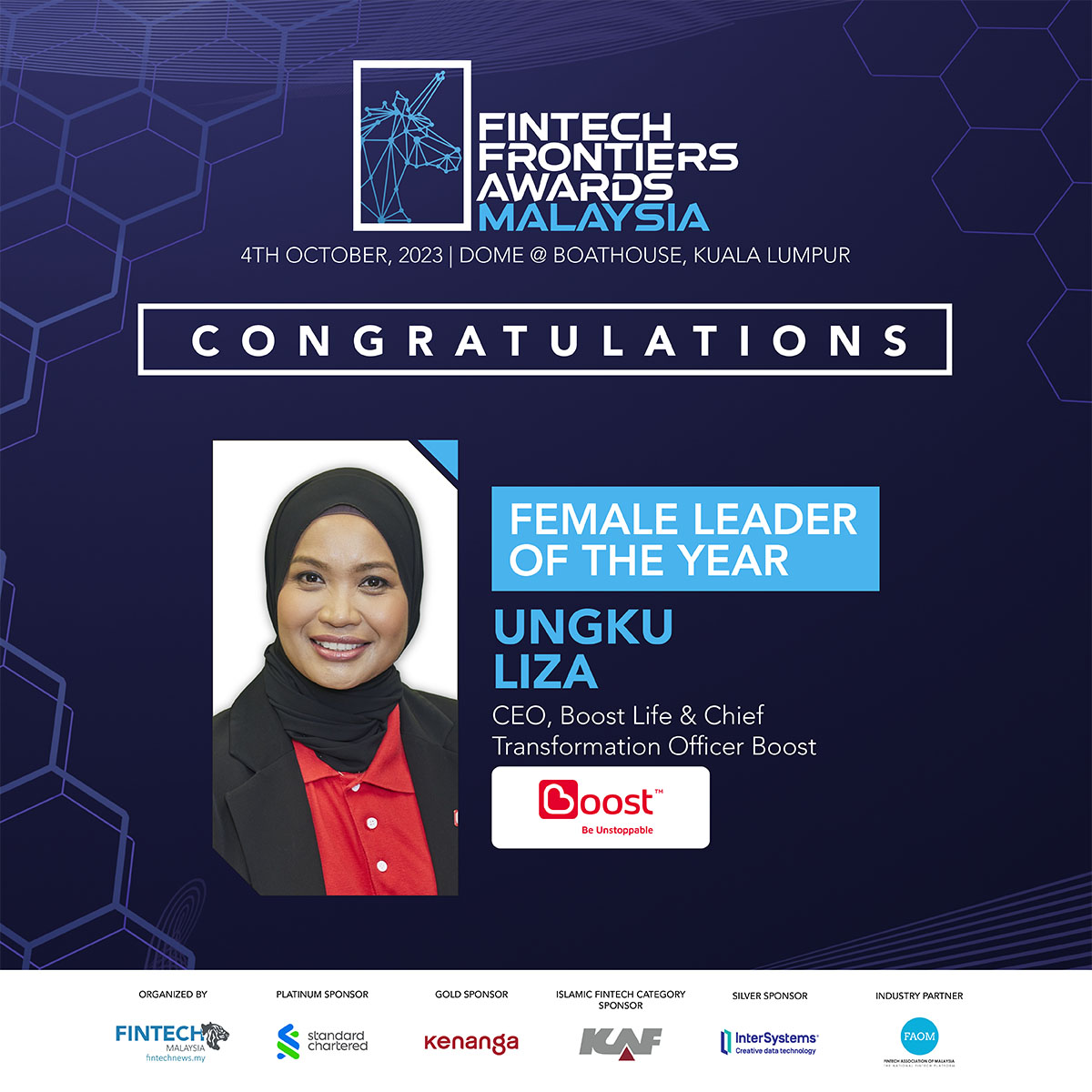 Female Leader of the Year 